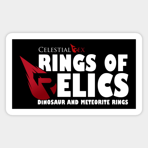 Rings of Relics Sticker by radbadchad